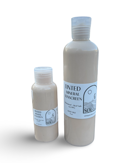 Tinted Mineral Sunscreen (35 SPF) Reef Safe + Waterproof